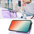 for Samsung Galaxy S24 Phone Case for Women, Crossbody Wallet Case with Credit Card Holder Lanyard Shockproof Purse Kickstand Case for Samsung Gal...