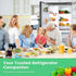 Fridge Deodorizer, 20-Minute Efficient Refrigerator Deodorizer Odor Eliminator, 12x Extended Freshness, More Effective Than CH-CUT and Baking Soda...