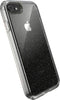 Speck Products Presidio Perfect-Clear with Glitter iPhone SE (2022)| iPhone SE (2020)| iPhone 8| iPhone 7 Case, Clear with Gold Glitter...