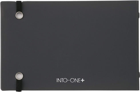 Maruman FM63-11 Loose Leaf Binder, Mini Size, Into One Plus, 5 Holes, Gray...
