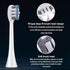 A2 Sonic Electric Toothbrush Replacement Brush Heads, Small Size, W Shape Brush Heads, 4 Pack...
