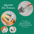 Boska Stainless Steel Cheese Slicer - Copenhagen For All Types of Cheese - Multi-Functional Cheese Slicer - Handheld Slicer - Silver Non-Stick - D...