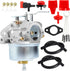 Adjustable Carburetor Compatible with Tecumseh 640052 640054 640058 640058A 640349 HMSK80 HMSK85 HMSK90 HMSK100 HSMK110 LH318SA LH358SA 8HP 9HP 10...