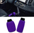 Car Gear Shift Cover Set, Handbrake Cover Gear Cover Set, Car Gear Shift Knob Cover & Car Handbrake Cover, Anti-Slip Handbrake Gear Shift Protecto...