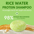 Shampoo Bar Pack 3 - Mix Ginger Rosemary & Rice Water - pH Balanced Hair Growth, Anti Hair Loss, Hair Regrowth Solid Soap Easy for Travel - Sulfat...