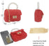 Mini Jelly Purse Flap Handbag with Pearls Top Handle Faux Quilted Crossbody Bag...