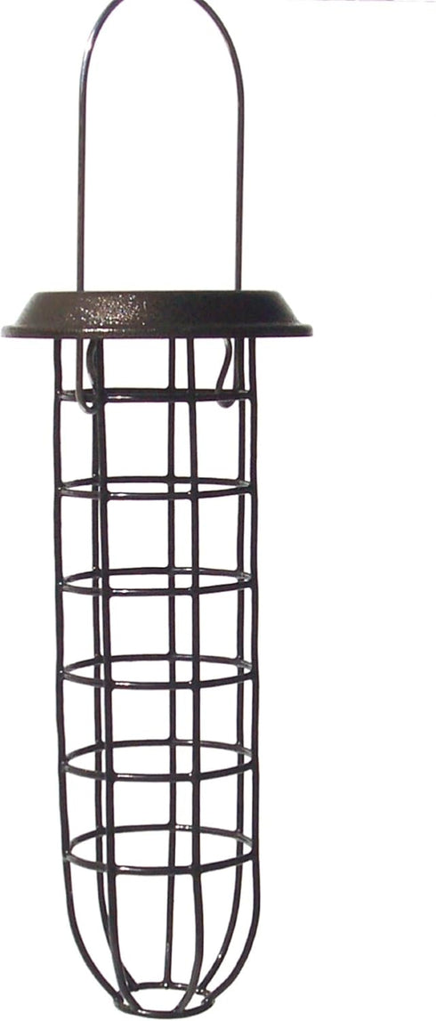 Wildlife Sciences Suet Plus Ball Feeder with Roof, Mesh...