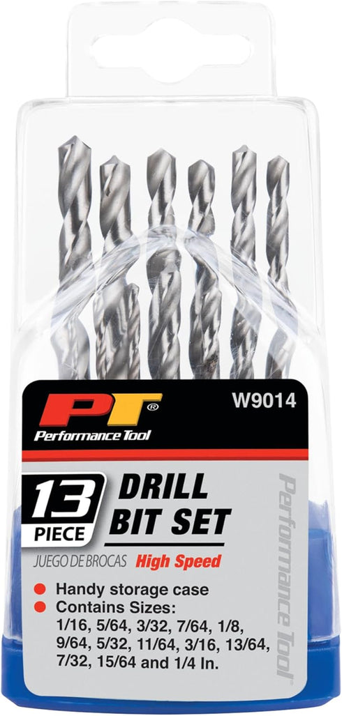 Performance Tool W9014 Drill Bit Set...