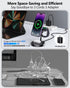 3 in 1 Charging Station for Apple Charging Station 15w Fast Magnetic Magsafe Charger Stand for iPhone Pro Max 15 14 13 12 Series AirPod Wireless C...