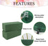 LOMIMOS 5PCS Wet Floral Foam Bricks,Florist Green Blocks Supplies for Flower Arrangement DIY Craft...