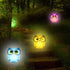 2 PCS Owl LED Plug in Night Light for Kids- Wall Lamp Take Good Care Children Sleep Light Sensor Auto Controlled Nightlights for Baby Nursing (Blu...