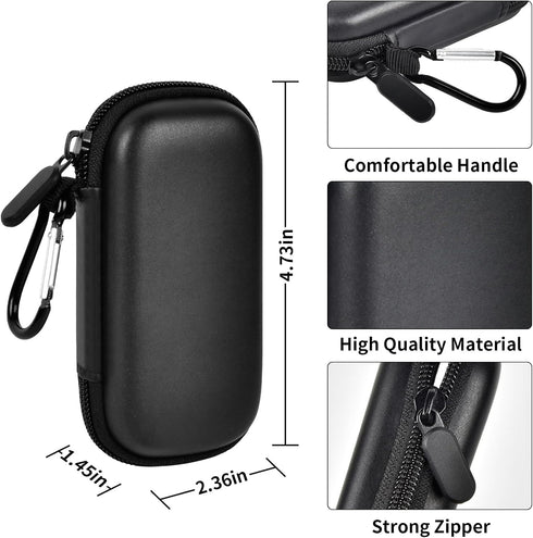 Case for KardiaMobile 1L 6L Personal EKG Monitor, Storage Holder Fits for Sec Portable Heart Rate Monitor, Cardiac Mobile Heart Monitor Bag Organi...