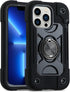 MARKILL Compatible with iPhone 13 Pro Max Case 6.7 Inch with Ring Stand, Heavy-Duty Military Grade Shockproof Phone Cover with Magnetic Car Mount ...