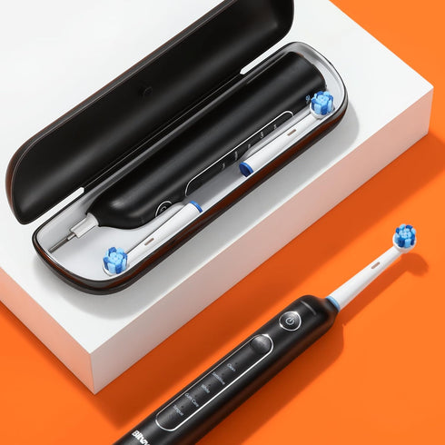 Bitvae R2 Rotating Electric Toothbrush for Adults with 8 Brush Heads, Travel Case, 5 Modes Rechargeable Power Toothbrush with Pressure Sensor, 3 H...