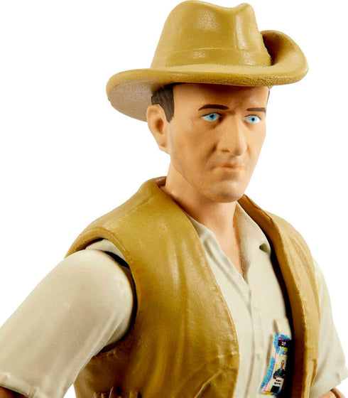 Mattel Jurassic World Mattel Jurassic Park Hammond Collection Human Action Figure, Robert Muldoon with Articulation, 3.75-in Tall...