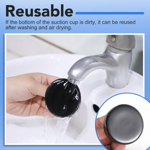 Suction Cup Hooks for Shower, 2 Pack Shower Hooks Vacuum Suction Hooks Removable and Reusable Towel Hooks Suction Hooks for Shower, Bathroom, Kitc...