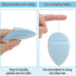 Qianyu 4 Pcs Gentle Facial Sponges Deep Pore Cleansing and Exfoliating Blackheads Daily Facial Cleansing Makeup Remover Reusable Glove Bath Sponge...
