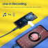 64GB Mp3 Player Bluetooth 5.0, Oilsky Portable Digital Lossless Music Player with FM Radio, Built-in Speaker, Touch Button, Voice Recorder, Lightw...