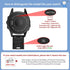 NotoCity Compatible with Forerunner 935 Watch Band sport silicone watch strap Replacement for Fenix 5/Fenix 5 Plus/Fenix 6/Fenix/Forerunner 935/Fo...