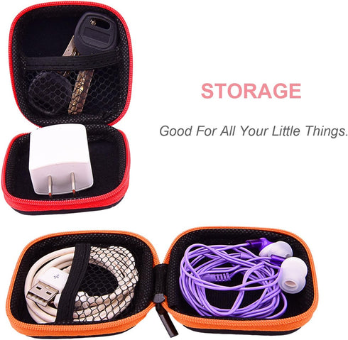 5 Pieces in Ear Bud Earphone Headset Headphone Case Mini Storage Carrying Pouch Bag...
