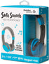 Gabba Goods Safe Sounds Volume Limited Kids Headphones, 85 decibel over ear headphones (Blue)...