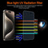 iPhone 15pro max Screen Protector iPhone 15plus Screen Protector 6.7inch. Anti Blue Light Tempered Glass Film for iPhone 15 Pro Max iPhone 15Plus ...