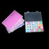Colorful 4 Pcs 28 Grids(112 Slots) Diamond Painting Storage Container, Plastic Clear Mini Organizer Boxes For Embroidery, Beads, Nail Art and Craf...