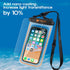 Noctilucent Water Proof Phone Pouch Waterproof Phone case phone dry bag dry beach pouch for iPhone 15 14 13 12 Pro Max XS Samsung swim snorkel kay...