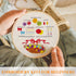 Pengxiaomei Embroidery Kit for Beginners, 4 Set Christmas Patterns, Adjustable Embroidery Hoop, Includes Threads, Needles, Scissors, for Adults......