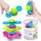 Suction Cup Spinner Toys for 1 Year Old Boy Girl, 3PCS Spinning Toys for Toddlers 1-3,Sensory Toys Bath Toys Travel Toys for Babies 10-12 Months,F...