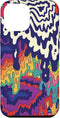 iPhone 12 Pro Max Trippy Paint Drip Doodle Blue Red Purple Rainbow AEQ068 Case...
