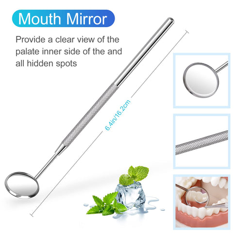 Dental Tools, Sopito 3PCS Teeth Cleaning Tools Stainless Steel Dental Scraper, Scaler Pick Plaque Remover Set…...