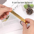 3PCS Gold Washi Tape - Metallic Foil Masking Tapes Stickers Self Adhesive Art Paper Tape Decorative Graphic Tape for DIY Craft Scrapbooking Gift W...