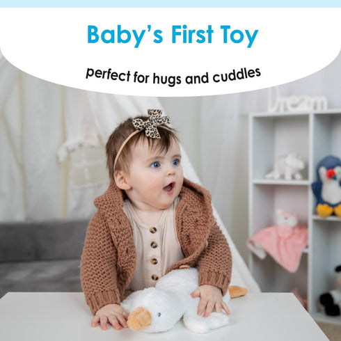 KIDS PREFERRED Carter's Duck Cuddle Plush Stuffed Animal for All Ages...
