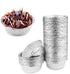 100 Pack 4" Round Tart Pie Foil Pans Disposable Pans Aluminum Foil Tart & Pie Tins Pans for Baking,Cooking,Storage or Reheating...