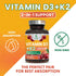 Vitamin D3 K2 as MK-7 with 2000iu of D3 & 75mcg K2, Vitamin K2 D3 Bone Strength Supplements Support Calcium Absorbtion for Teeth & Bone Health + M...