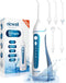 Water Dental Flosser Cordless for Teeth - Nicwell 4 Modes Dental Oral Irrigator, Portable and Rechargeable IPX7 Waterproof Powerful Battery Life W...
