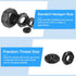 Hex Nuts (#10-32) 20Pcs, Carbon Steel Fine Thread Black Oxide Hexagon Nut Hardware - for DIY Home Repair Machinery, Black...