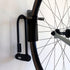 maxfind Bike Rack Garage Wall Mount Bicycles Storage System Vertical Bike Hook for Indoor?Wood grain wall hanging?Blcak?...