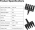 Solar Panel Connectors T Branch Connectors Cable Splitter Coupler 1 Male to 5 Female and 1 Female to 5 Male, Solar cable connectors for residentia...