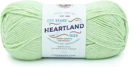 Lion Brand Yarn Heartland Yarn for Crocheting, Knitting, and Weaving, Multicolor Yarn, 1-Pack, Channel Islands...