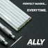 ALLY Tools Two Round Soapstone Holder with 14 Welding Quality Round Soapstone Pens Refills for Welders - Perfect for Making Removable Markings on ...