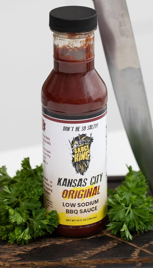 Sauce King Kansas City Low Sodium Barbecue Sauce...