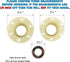 UPGRADED Lifetime Appliance W10820039 Hub Kit Compatible with Whirlpool, Kenmore Washer - 280145
