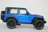 KiNSMART 2018 Jeep Wrangler Rudicon Hard Top Blue 5" 1:34 Scale Die Cast Metal Model Toy w/ Pullback Action...
