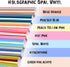 TECKWRAP Holographic Opal Craft Vinyl 12" x 12" 7 Sheets/Pack for Craft Cutters,Sign Plotters...