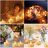 LED Tea Light flameless Candles: 24PACK with Remote Control Candle,Long Lasting 300+Hours,Battery Operated LED Tealights for Home Decoration Seaso...