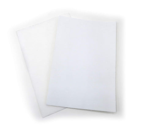 VELCRO Brand Sleek and Thin Stick On Wide Rectangle for Fabrics | 6in x 4in, White | Soft on Skin Ultra Light | Adhesive Back No Sewing Needed...