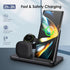 3 in 1 Wireless Charger, 15W Fast Wireless Charging Station Charge Stand for Samsung Galaxy S24 S23 S22 S21 S20 S10 Series,Note 20/10, Galaxy Buds...