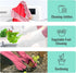 Rubber Kitchen Dishwashing Gloves: 4 Pairs Latex Free Reusable Household Cleaning Gloves for Washing Dishes...